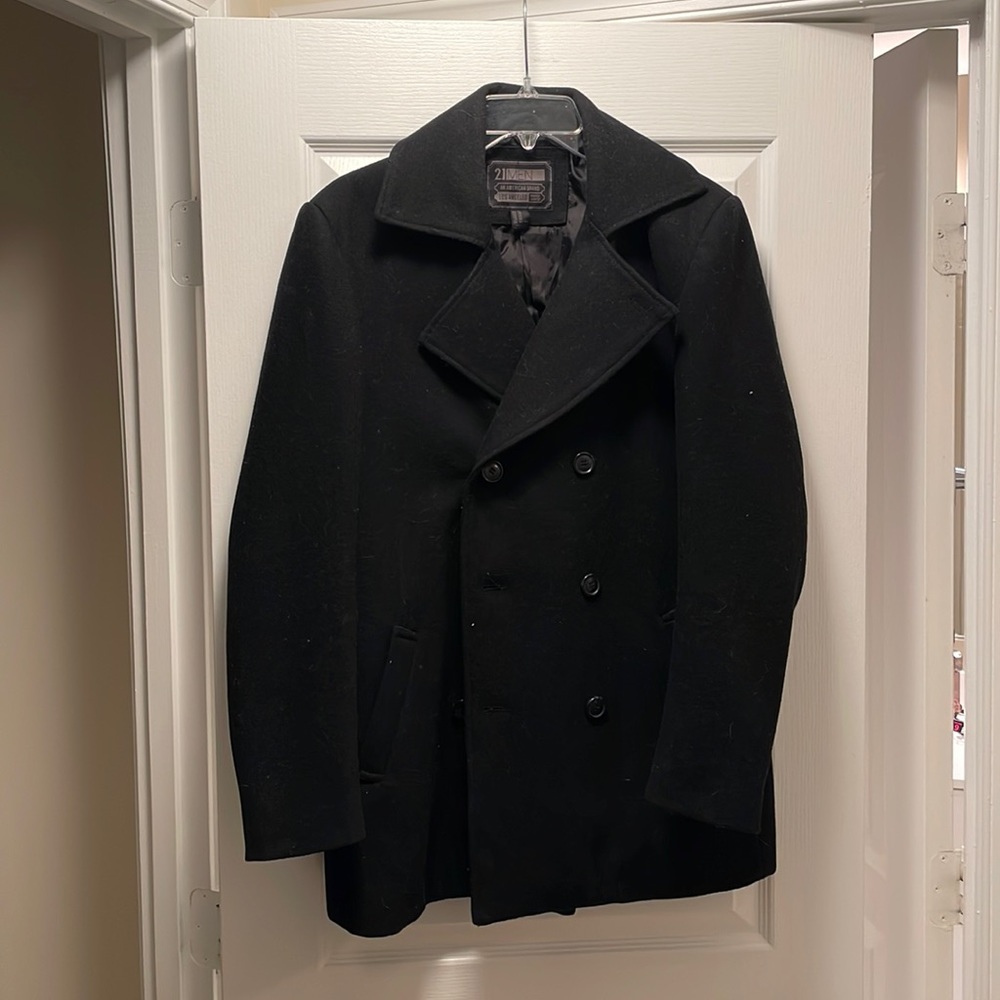 Early 2010s forever 21 pea coat